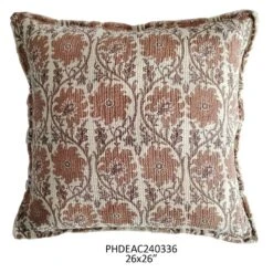 26" Quince Botanical Print Pillow By Porch View Home
