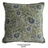 26" Plumbago Botanical Print Pillow By Porch View Home