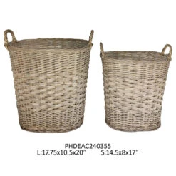 Laundry Basket, 2 Size Options By Porch View Home