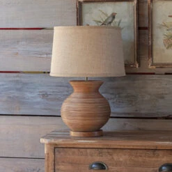 Natural Rattan Woven Lamp By Porch View Home