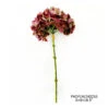 Hydrangea Stem, Burgundy, 18.5" By Porch View Home