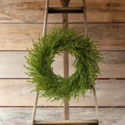 Norway Spruce Wreath, 2 Size Options By Porch View Home (Pick Up Only) -Home Decor Sale Store PHDXMA230001 1 1