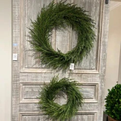 Norway Spruce Wreath, 2 Size Options By Porch View Home (Pick Up Only)