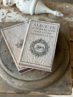 "Wonderland" Novel Notes Blank Notebook -Home Decor Sale Store QC31712 ca0cf5b6 13ff 4458 8a92 46872b74beec