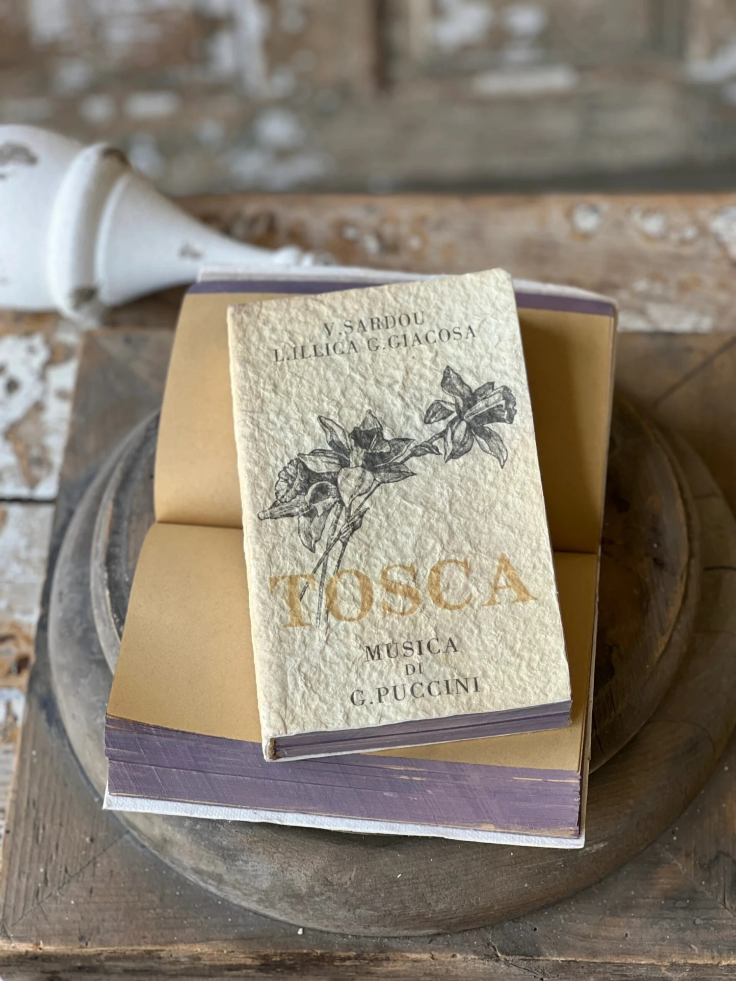 "Tosca" Novel Notes Blank Notebook 3 "Tosca" Novel Notes Blank Notebook - Image 3