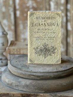 "Casanova" Novel Notes Blank Notebook