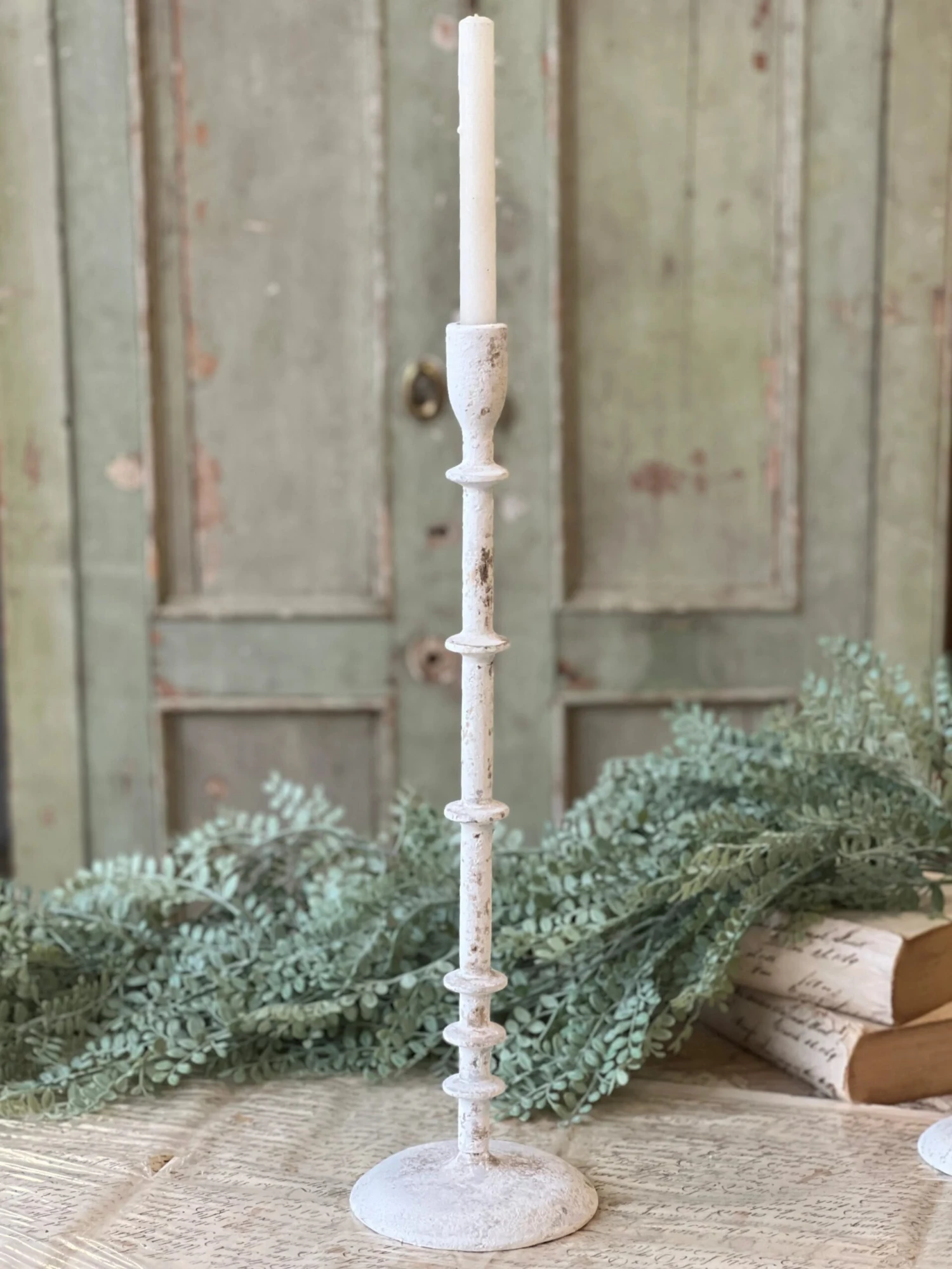 Chinkapin Taper Candle Holder, 19" 2 Chinkapin Taper Candle Holder, 19" - Image 2