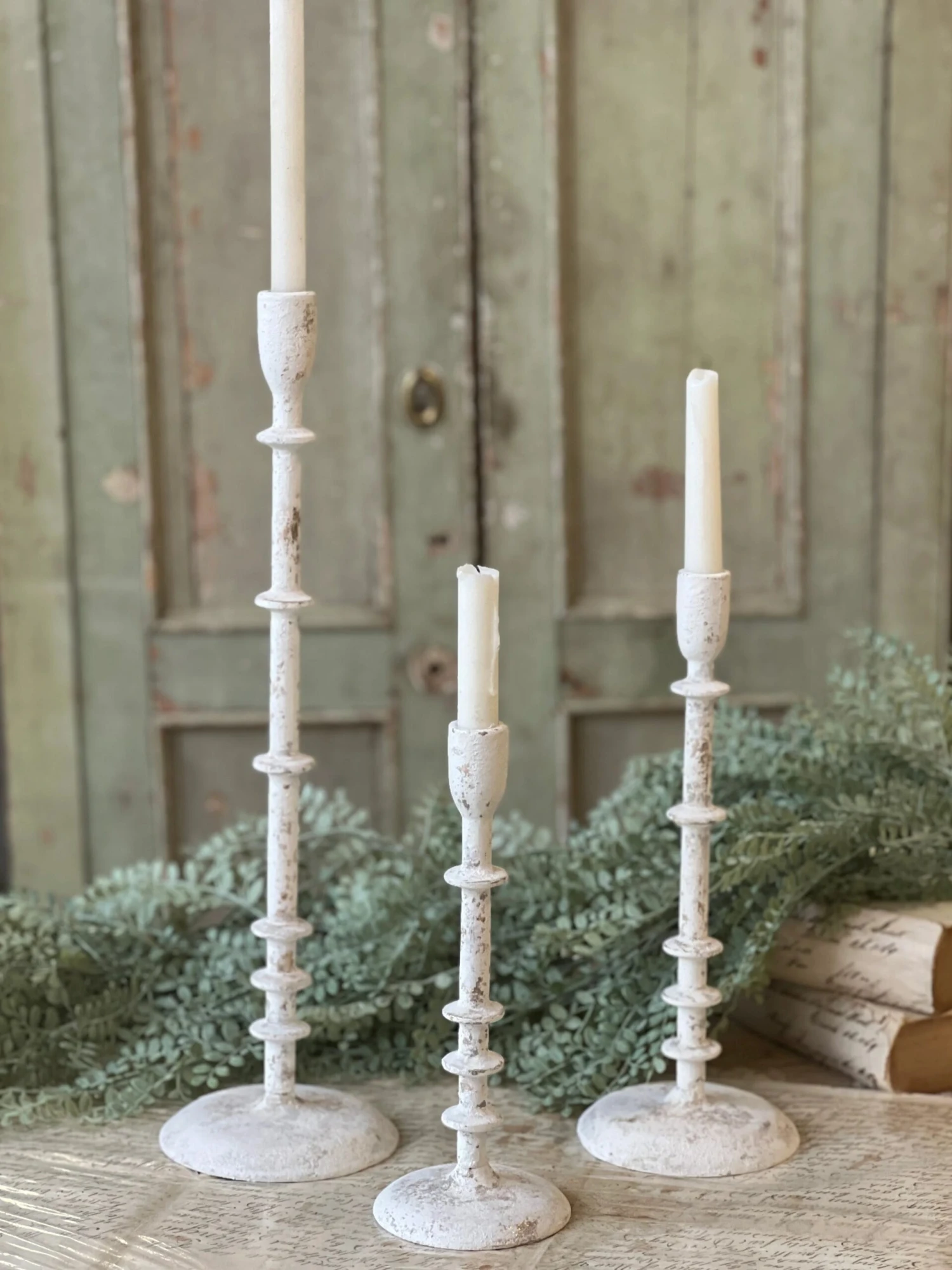 Chinkapin Taper Candle Holder, 12.5" 4 Chinkapin Taper Candle Holder, 12.5" - Image 4