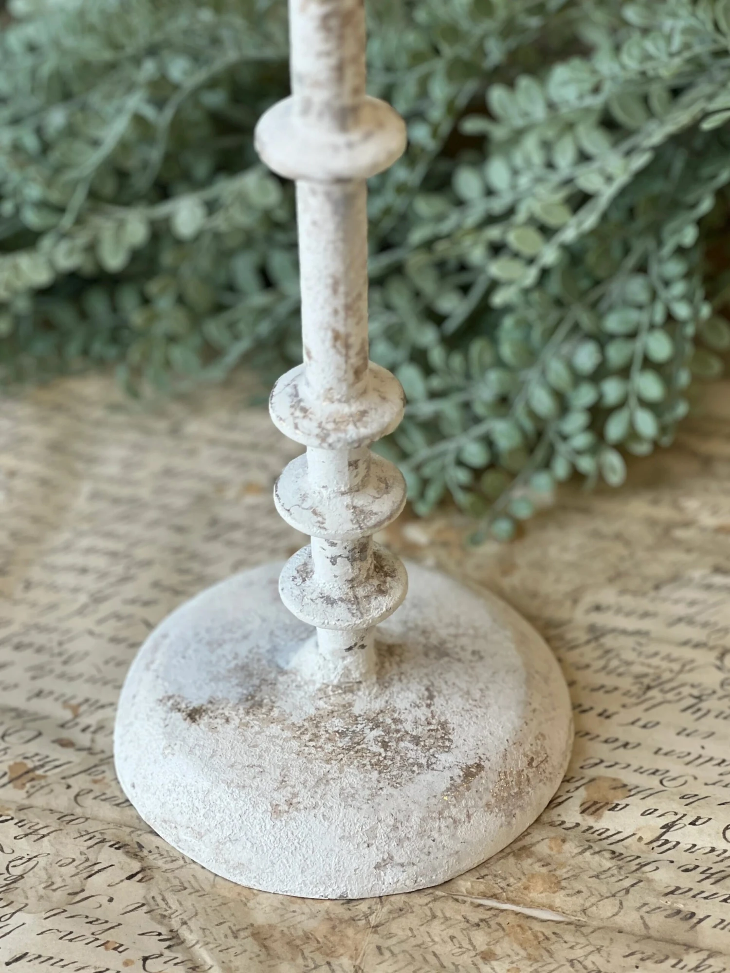 Chinkapin Taper Candle Holder, 10" 2 Chinkapin Taper Candle Holder, 10" - Image 2