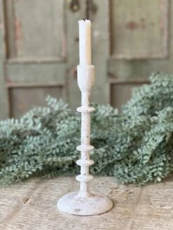 Chinkapin Taper Candle Holder, 10"