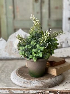 Pinch Berries Pot, White, 12" -Home Decor Sale Store RA90722