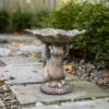 Squirrel Birdbath Statue