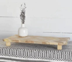 Mixed Wood Riser, 17.75"