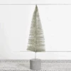 Bottle Brush Tree, Gray Olive, 15.75"