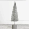 Bottle Brush Tree, Grey, 15.75"