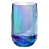 Iridescent Hi Ball Tumbler, Blue, 14 Ounce