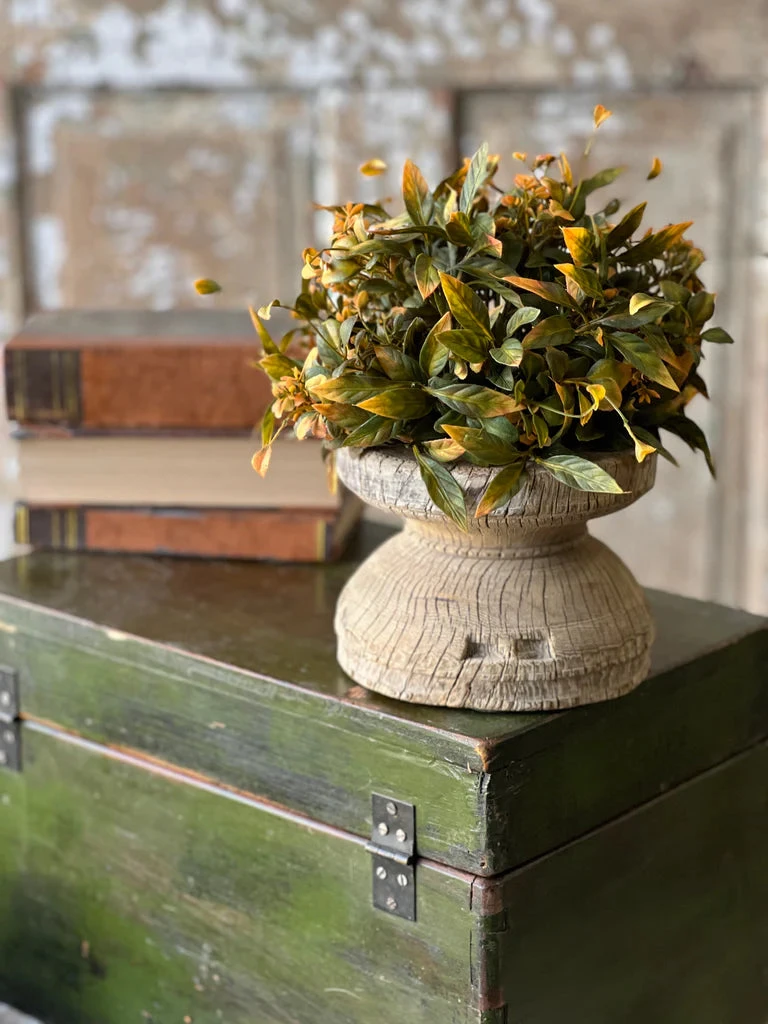 Burlington Leaves Half Sphere, 9" 1 Burlington Leaves Half Sphere, 9"