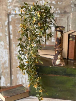 Burlington Leaves Hanging Bush, 33"