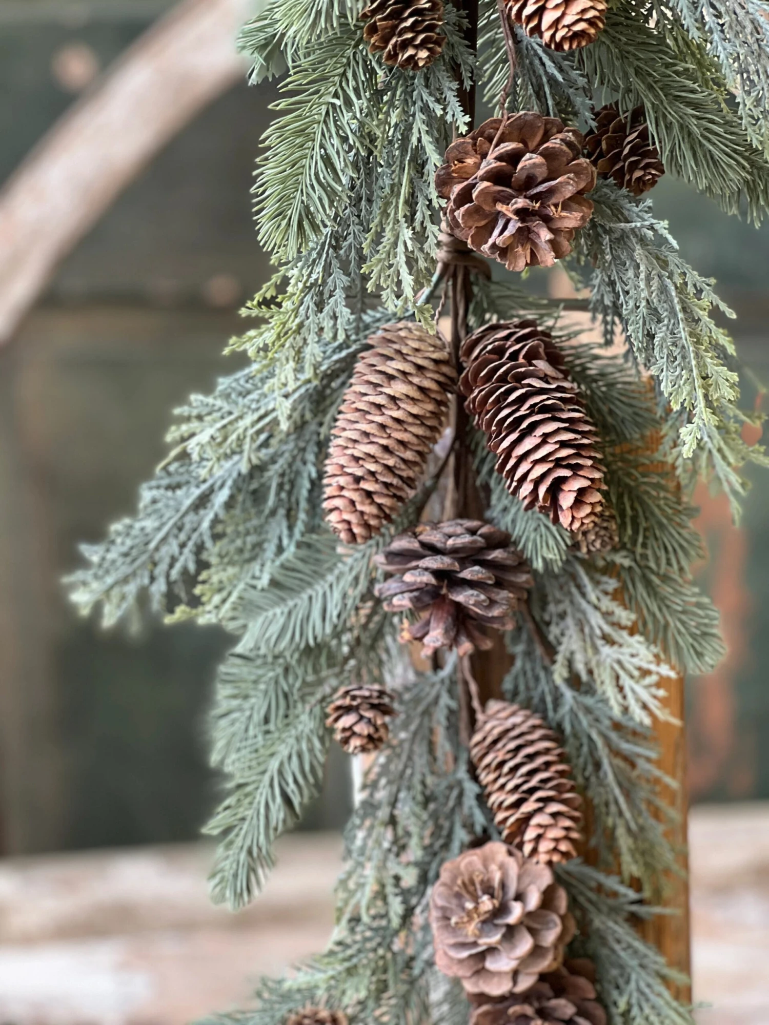 5' Atlas Greens Garland 2 5' Atlas Greens Garland - Image 2