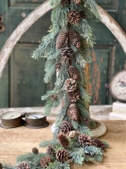 5' Atlas Greens Garland 9 5' Atlas Greens Garland -Home Decor Sale Store XBR21624