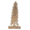 Wooden Christmas Tree With Seed Bead Trim, 13.5"
