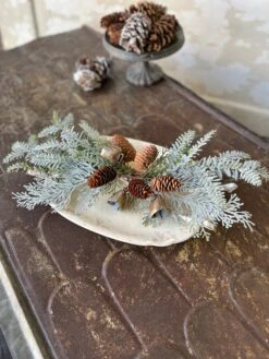 Birch Chime Cypress Swag, 20"