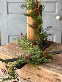 6' Alpine Cedar & Berries Garland 7 6' Alpine Cedar & Berries Garland -Home Decor Sale Store XP790073