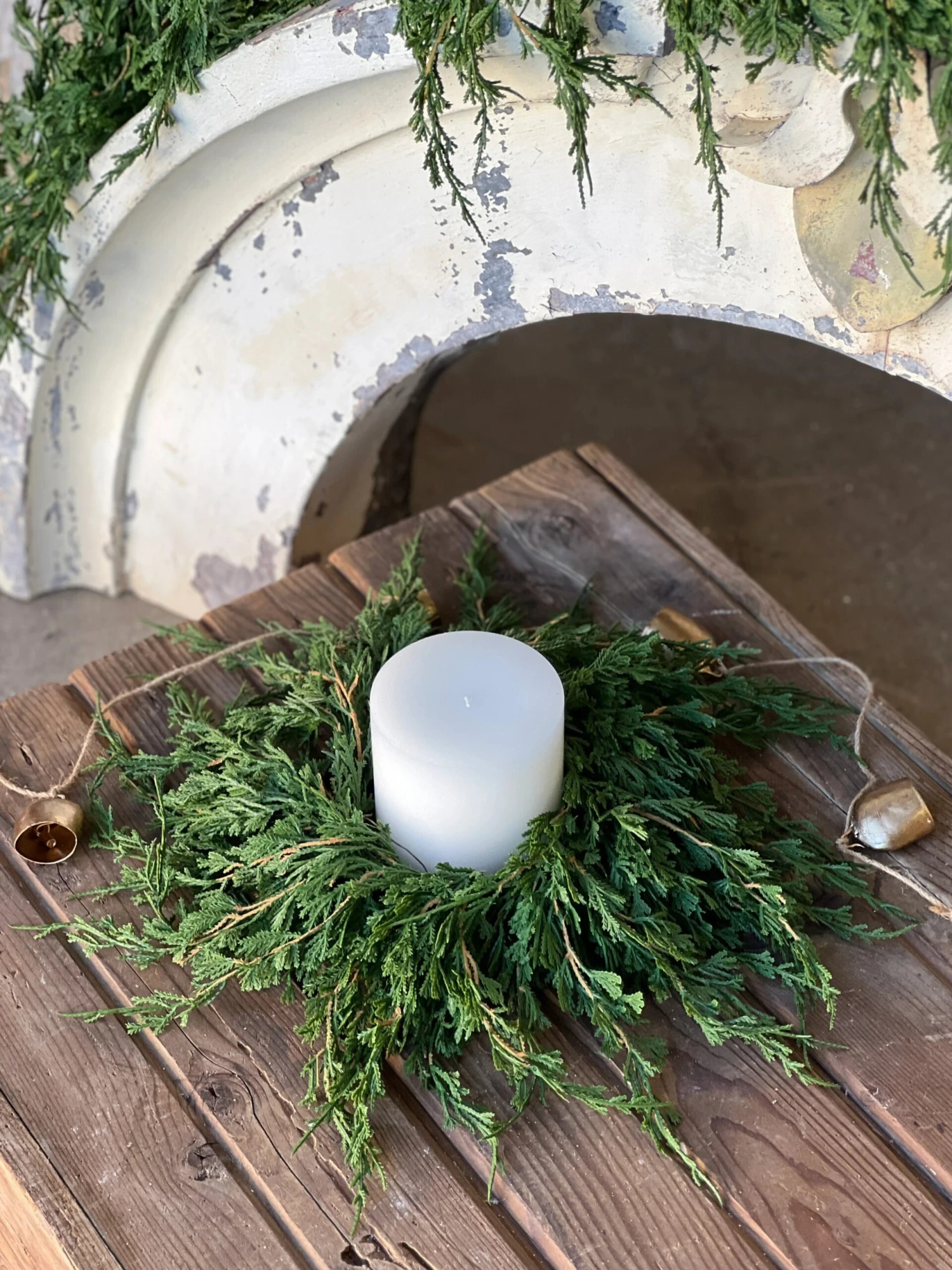 Emerald Falls Candle Ring, 12" 3 Emerald Falls Candle Ring, 12" - Image 3