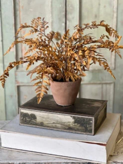 Autumnal Fern Potted, Cinnamon, 18" -Home Decor Sale Store XVP98163 1024x1024 d73f75fa 344f 4e18 bd21 3f3fea373376