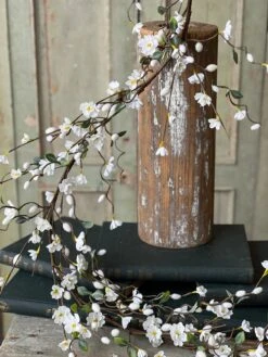 6' Meandering Blooms Garland, White -Home Decor Sale Store YL4003 1d7133ed ff1e 49e9 b6d6 adbb46a49825