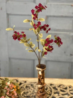 Lisette Blooms Stem, Sangria, 35"