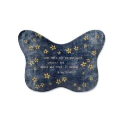 "Just When The Caterpillar Thought ..." Small Butterfly Decoupage Plate