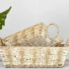 Rectangular Seagrass Basket, 2 Size Options