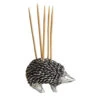 Hedgehog Toothpick Holder With 5 Toothpicks