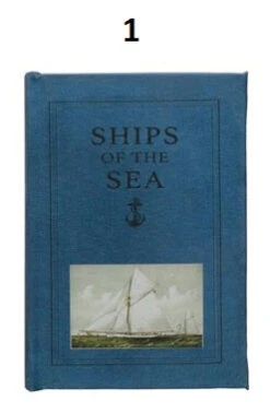 Canvas Book Storage Box, 8 Style Options -Home Decor Sale Store df4184a12