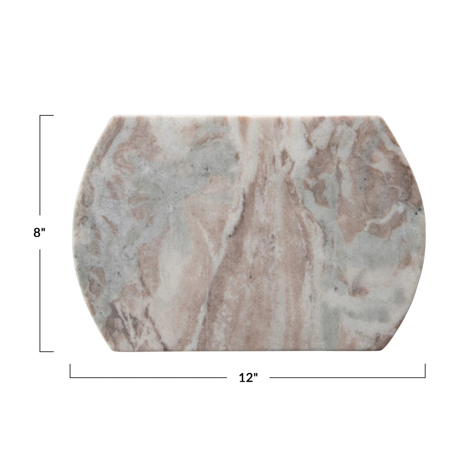 Marble Cheese Cutting Board, Buff Color 4 Marble Cheese Cutting Board, Buff Color - Image 4