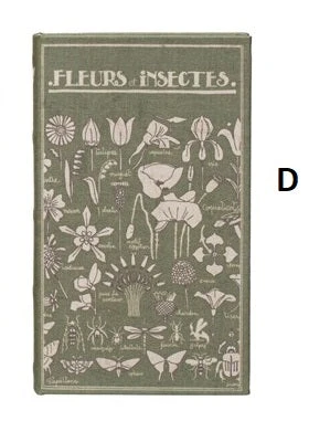 Canvas Book Storage Box “Garden Studies Prints", 2 Size/Style Options 7 Canvas Book Storage Box “Garden Studies Prints", 2 Size/Style Options - Image 7