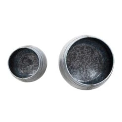 Galvanized Metal Planter, Antique Zinc Finish, 2 Size Options -Home Decor Sale Store df5440 4