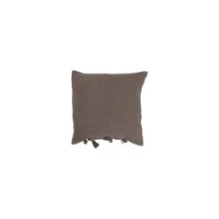 Pillow With Tassel Ties, Grey -Home Decor Sale Store df5569 2