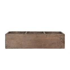 Reclaimed Wood Wall Container With 3 Sections -Home Decor Sale Store df5983 4