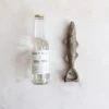 Cast Aluminum Fish Shaped Bottle Opener, Antique Gold Finish