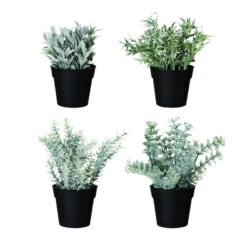 Potted Faux Herbs, 4 Style Options -Home Decor Sale Store df8424a