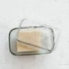 Pressed Glass Butter Dish With Cow
