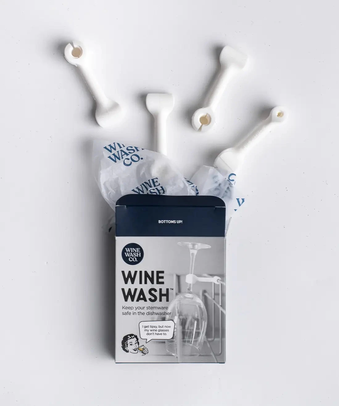 Stemware Glass Dishwasher Attachment By Wine Wash 2 Stemware Glass Dishwasher Attachment By Wine Wash - Image 2