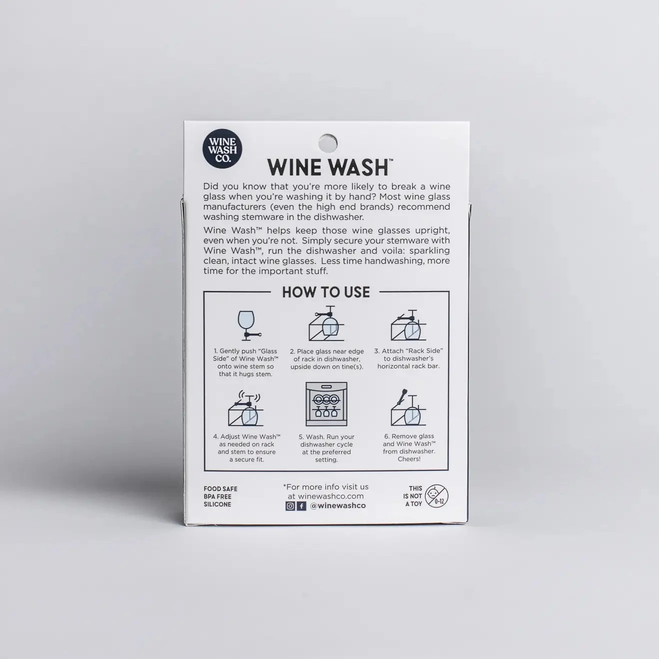 Stemware Glass Dishwasher Attachment By Wine Wash 3 Stemware Glass Dishwasher Attachment By Wine Wash - Image 3