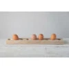 Wood Egg Holder With Handle