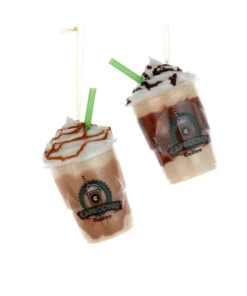 Cafeccino Ornament, 2 Style Options By Kurt Adler