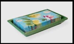 Beaded Ceramic Guest Towel Napkin Caddy Tray, Multiple Color Options -Home Decor Sale Store image 15933fa7 d02c 4470 9398 e233ef21b739