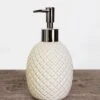 Criss-Cross Pineapple Pattern Soap Pump