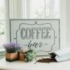 Coffee Bar Metal Sign